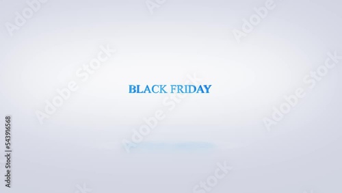 Black Friday sales animation