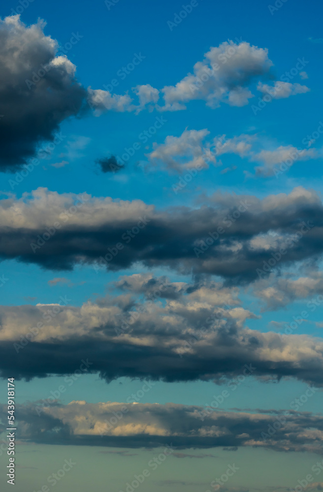 Abstract background of beautiful white clouds with blue sky in Brazil Abstract background of beautiful white clouds with blue sky in Brazil