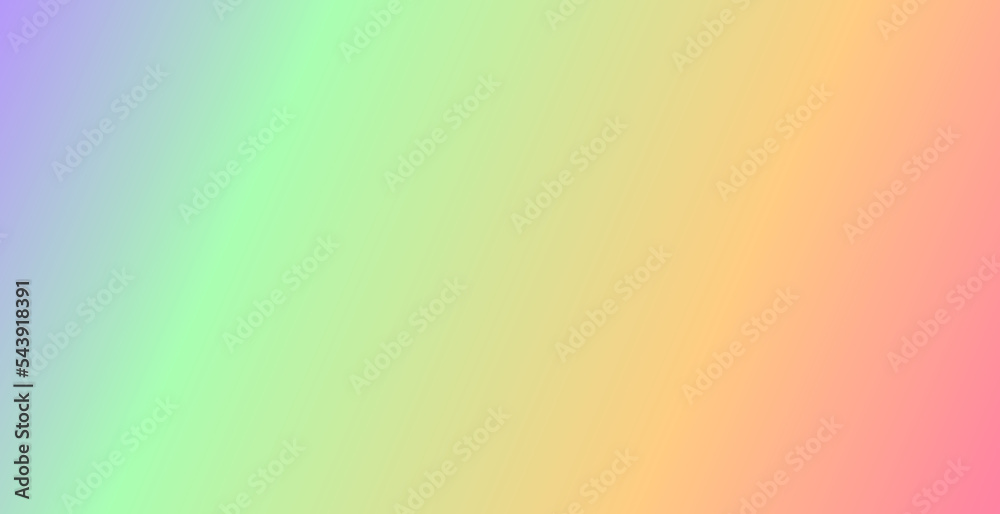 Rainbow pastel gradient background simple vector illustration. Stock ...