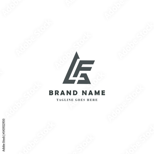 AF letter logo creative design with vector graphic