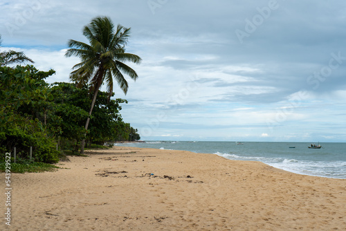 Trancoso beach in bahia brazil