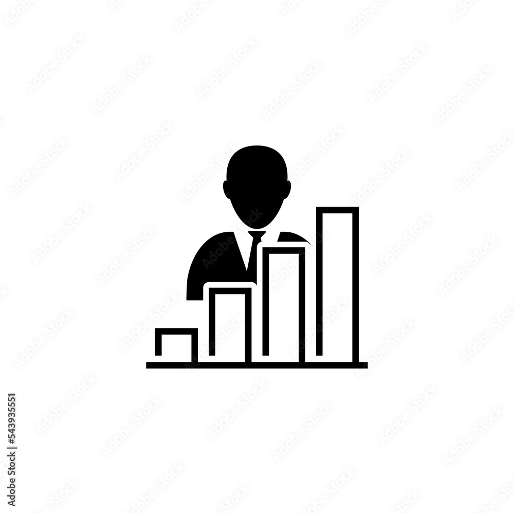 Salary increase icon isolated on white background Salary increase icon isolated on white background