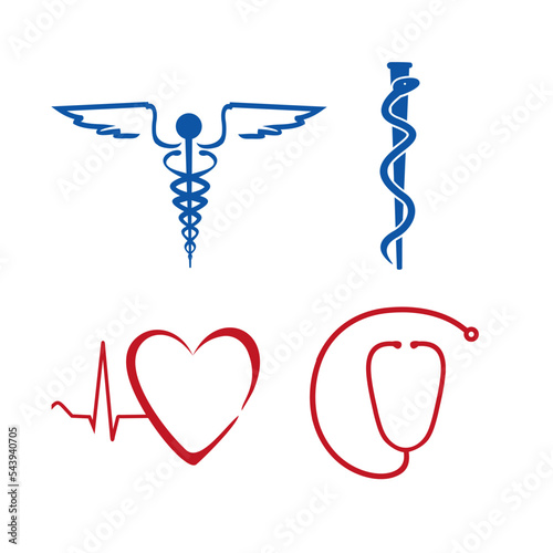 Medicine icon set