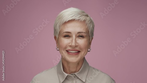 Happy Smile Beautiful People of Multiracial and Multiethnic Close-up. Collage of Positive Humans Looking at Camera. Fun Person Concept Various Many Ethnic, Equality, Diverse, Race, Nationality View 4k