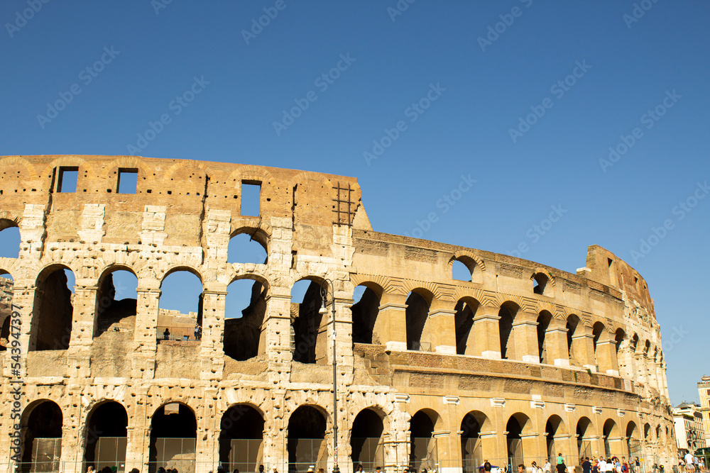The Colosseum of Rome. Italy