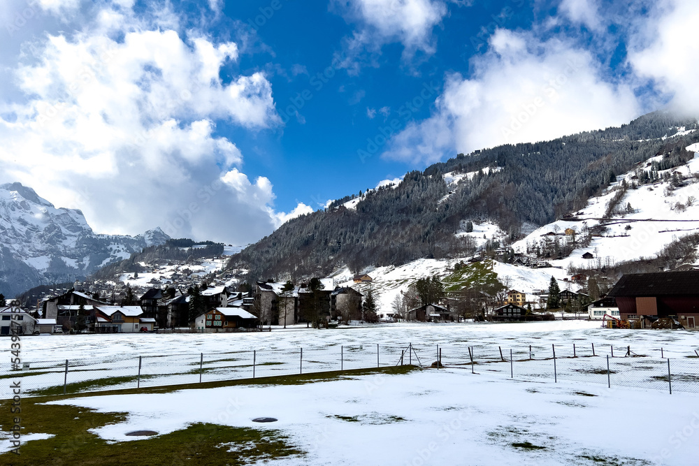 Snow Landescape - Engelberg, Switzerland