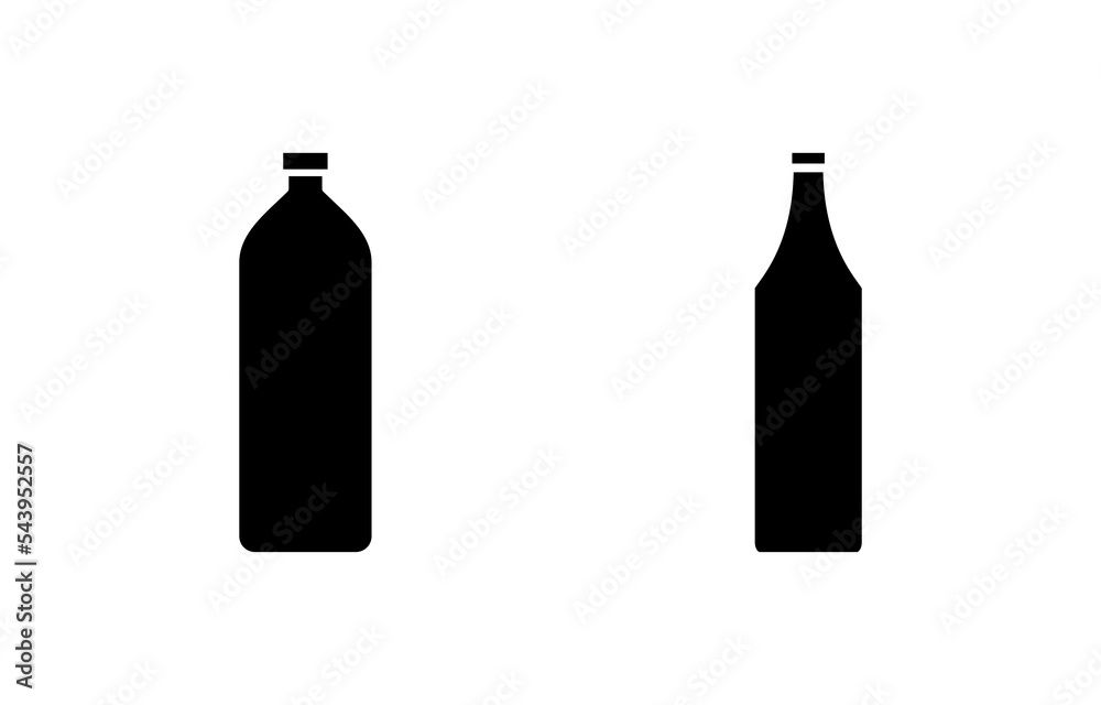 Bottle icon vector for web and mobile app. bottle sign and symbol Bottle icon vector for web and mobile app. bottle sign and symbol