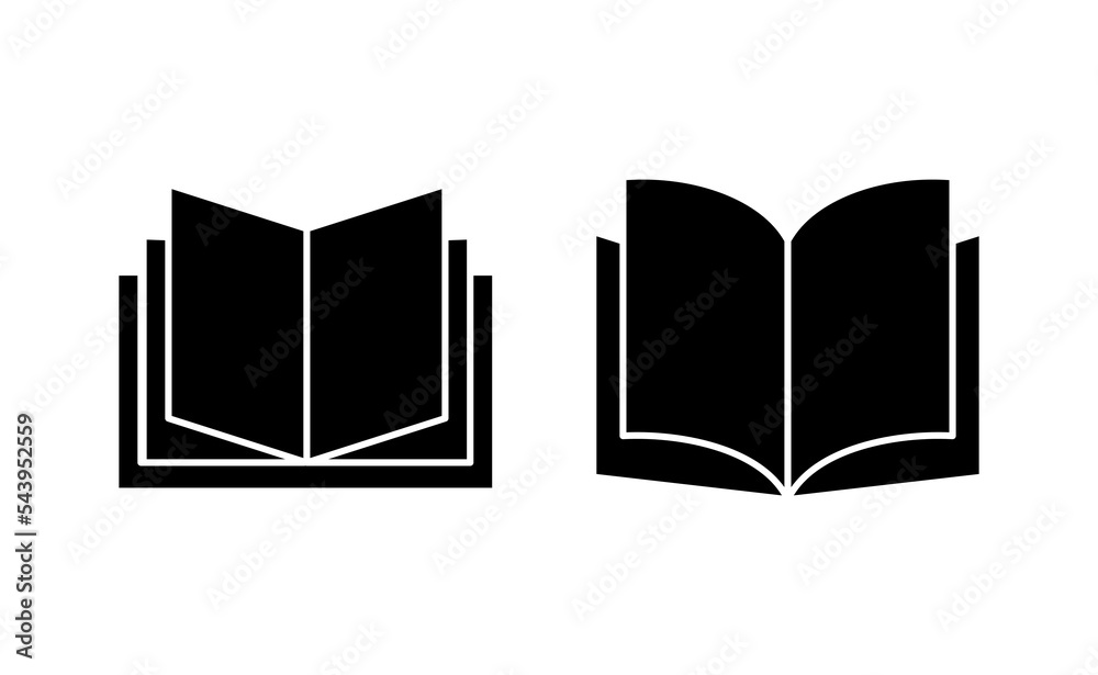Book icon vector for web and mobile app. open book sign and symbol. ebook icon Book icon vector for web and mobile app. open book sign and symbol. ebook icon