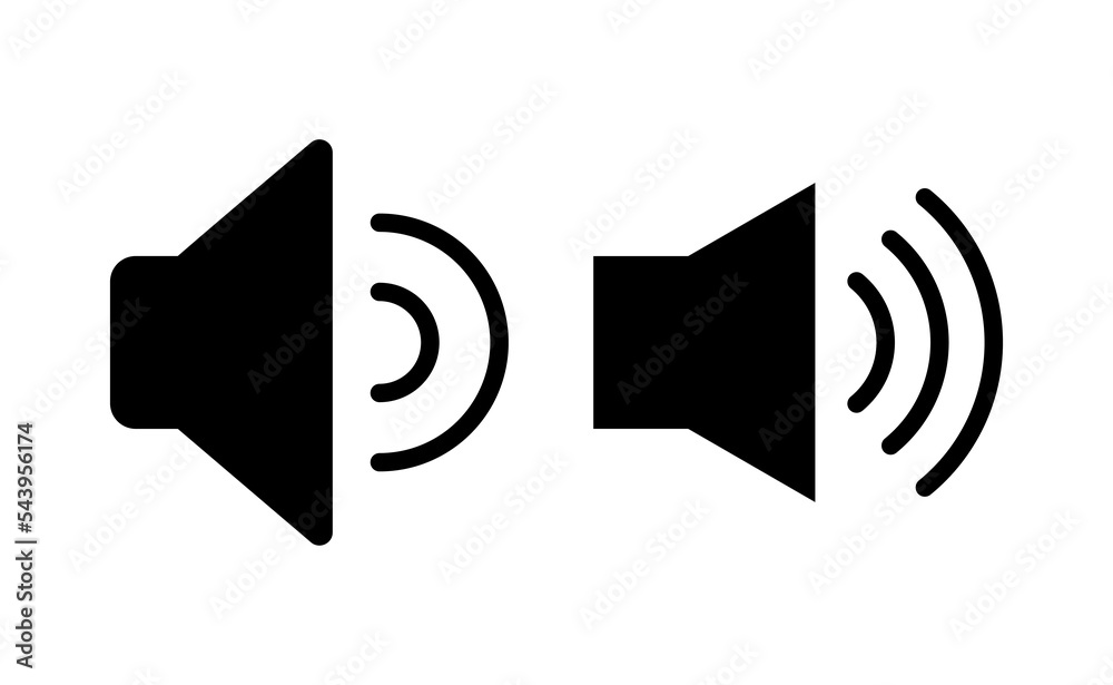 Speaker icon vector for web and mobile app. volume sign and symbol. loudspeaker icon. sound symbol Speaker icon vector for web and mobile app. volume sign and symbol. loudspeaker icon. sound symbol
