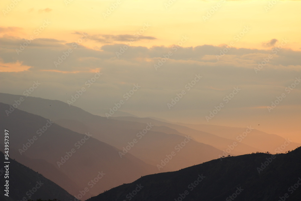 Fototapeta premium Paisajes andinos 