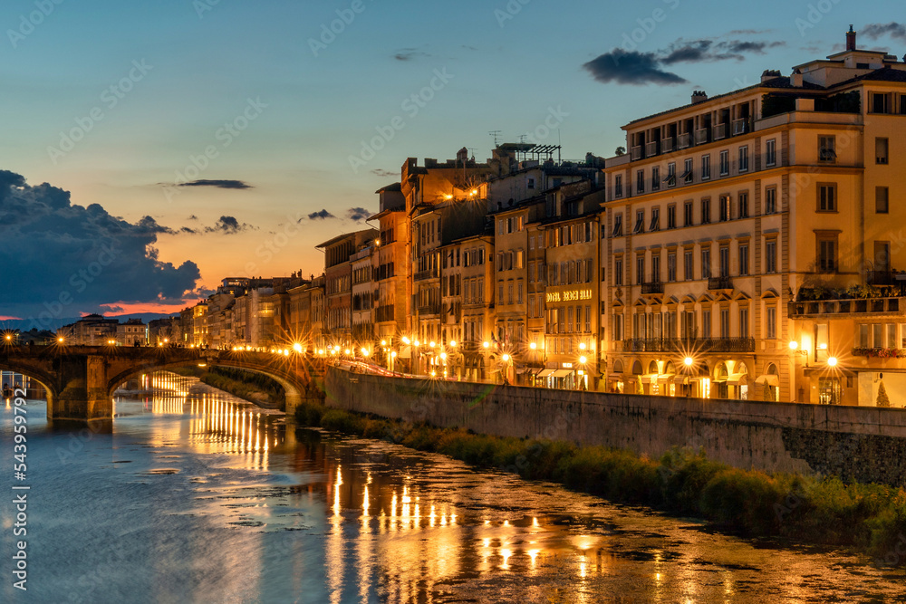 Sunset in Florence, Italy