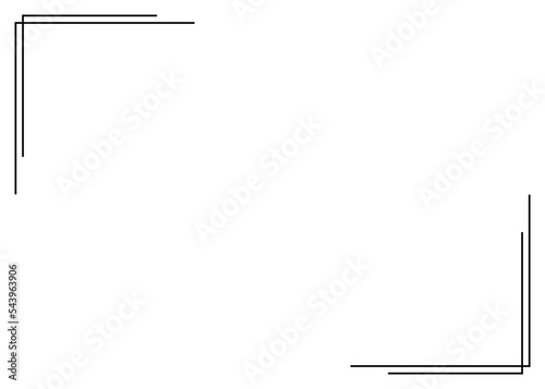 border for frame for text