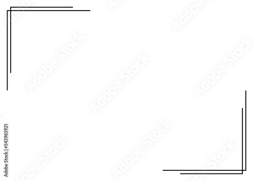 border for frame for text