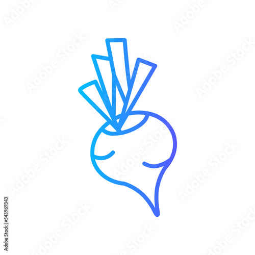 beetroot gradient icon