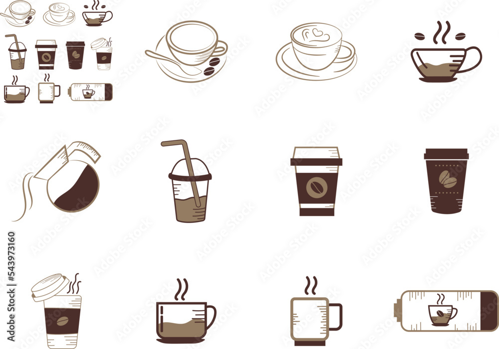 Vector Coffee Logos 