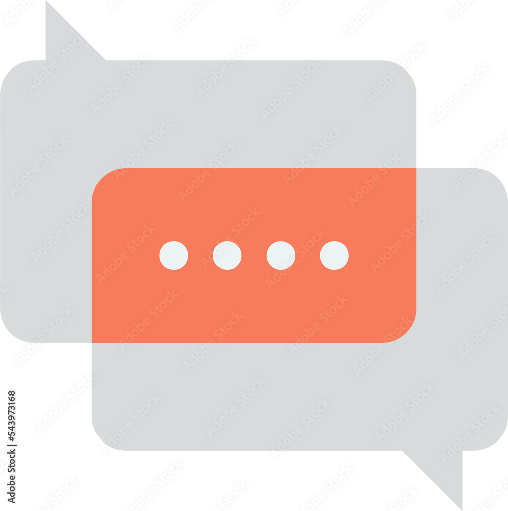 speech box illustration in minimal style speech box illustration in minimal style