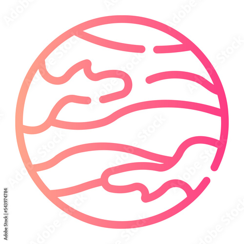 uranus gradient icon