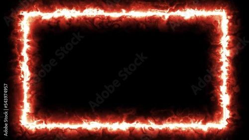 fire frame border