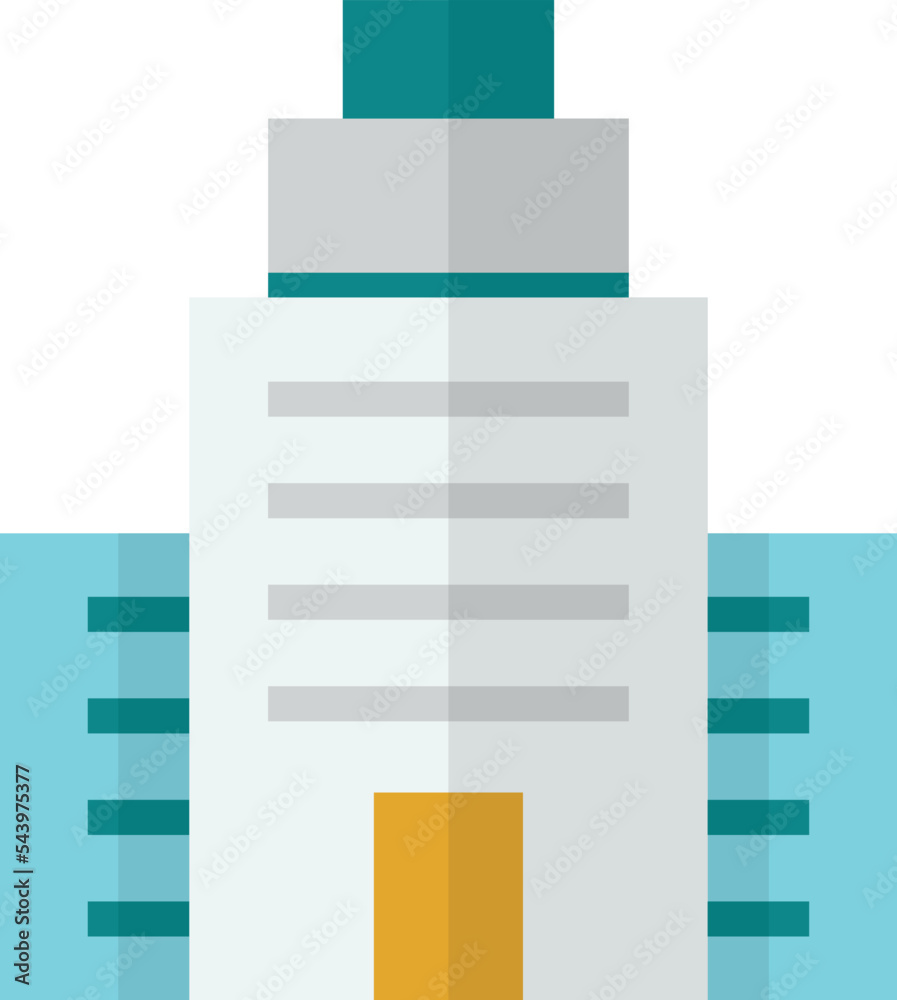 building illustration in minimal style building illustration in minimal style