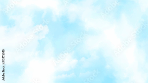 blue sky with cloud