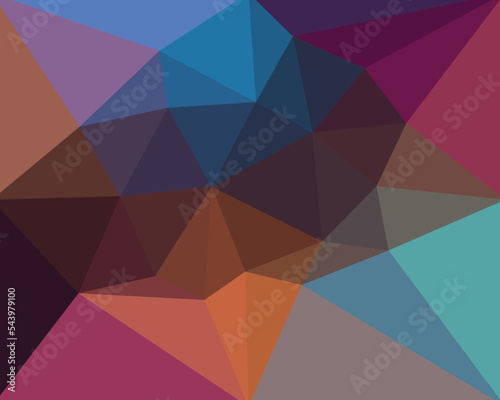 vector abstract triangle background