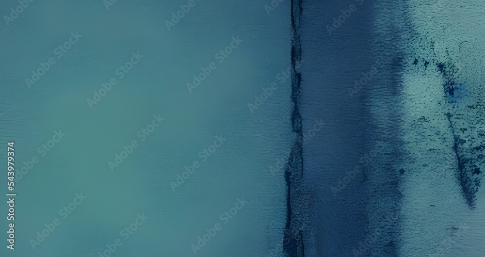 Fototapeta premium Vintage blue wood background texture. Blue abstract background. Vintage wooden dark blue horizontal boards. Front view with copy space.