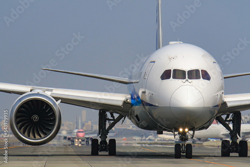 nose of an airplane