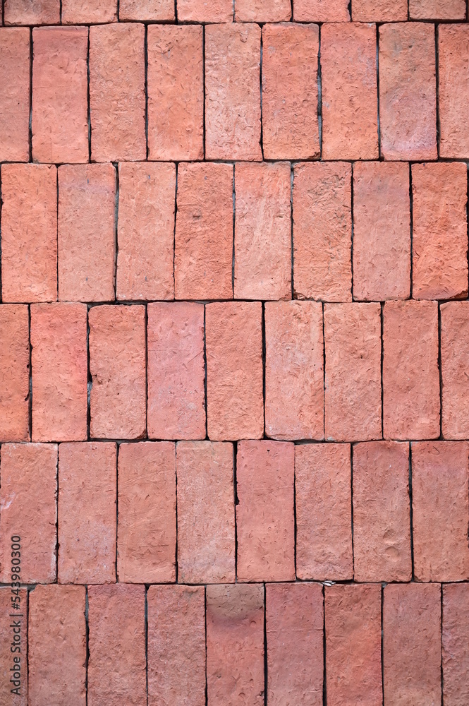 brown brick wall textured, construction industry brown brick wall textured, construction industry
