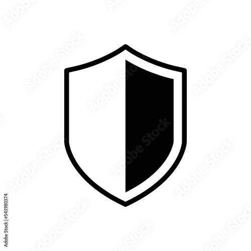 shield icon design vector template
