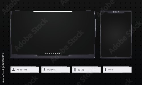 Gaming panel overlay