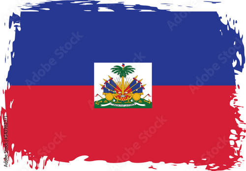 Free Download Grunge Haiti flag.flag of Haiti,banner vector illustration. Vector illustration eps10. - GFXLoad