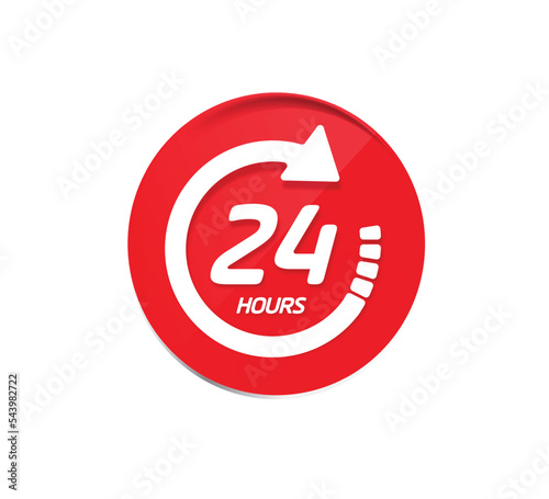 24 Hours Vector File EPS