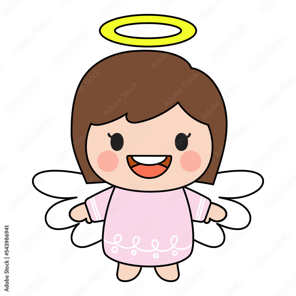 Kids Angel Filled Clipart Kids Angel Filled Clipart
