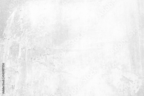 White Concrete Grunge Wall Background, Suitable for Presentation and Web Templates with Space for Text. © mesamong