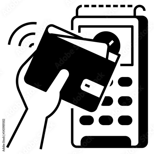 cashless society icon