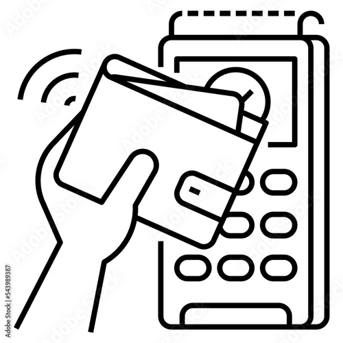 cashless society icon