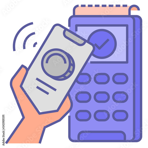 contactless payment icon