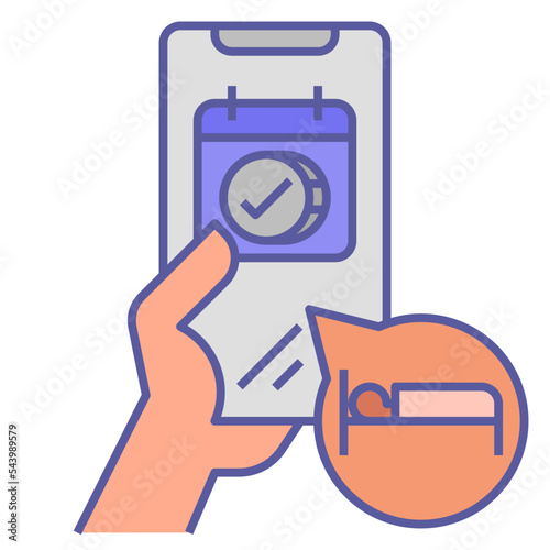 hotel reserve icon