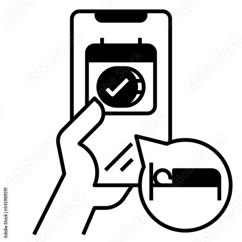hotel reserve icon