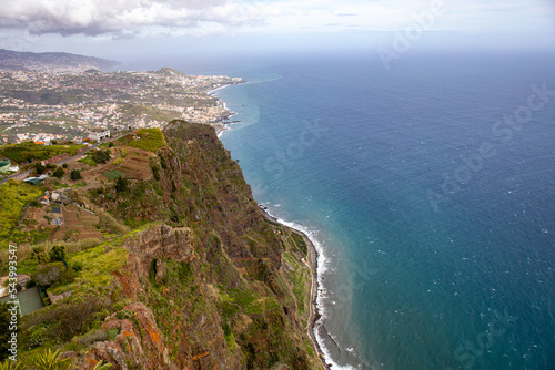 Funchal capital city on Madeira island 