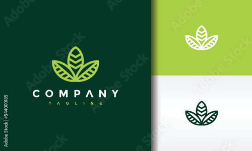 three leaf line logo