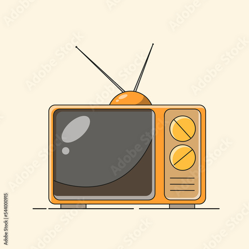 Wallpaper Mural TV. Drawing of the TV. Torontodigital.ca