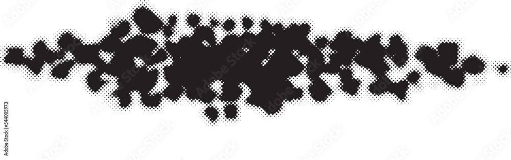 Glitch distorted geometric shape . Noise destroyed blobs . Trendy defect error shapes . Glitched frame .Grunge textured . Distressed effect .Vector shapes with a halftone dots screen print texture. Glitch distorted geometric shape . Noise destroyed blobs . Trendy defect error shapes . Glitched frame .Grunge textured . Distressed effect .Vector shapes with a halftone dots screen print texture.
