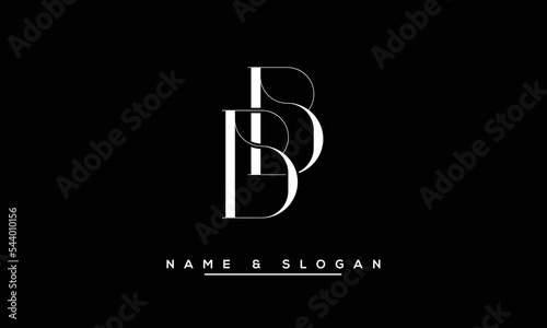 B, BB  Abstract  Letters  Logo  Monogram