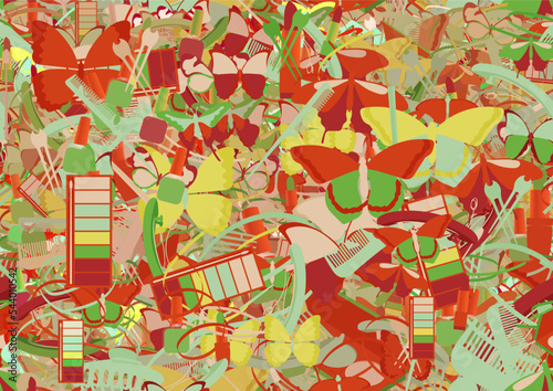 Background pattern abstract seamless design texture. Theme is about background, striped fabric, Butterfly, toiletry, wild, confetti, raker, salon, wing, Pipevine, decor, fly, delicate, various