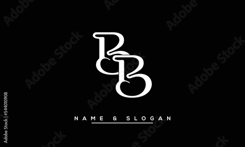B, BB  Abstract  Letters  Logo  Monogram
