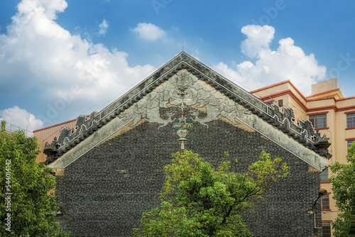 Foshan city, Guangdong, China. Danzao town, Nanhai Sucun is the former residence of Foshan Kang Youwei, now a Museum and a key cultural relics protection unit. 