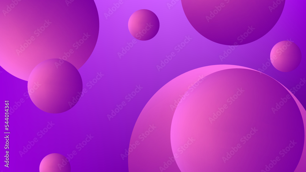 Dark purple and pink 3d technology background wallpaper with colorful ...