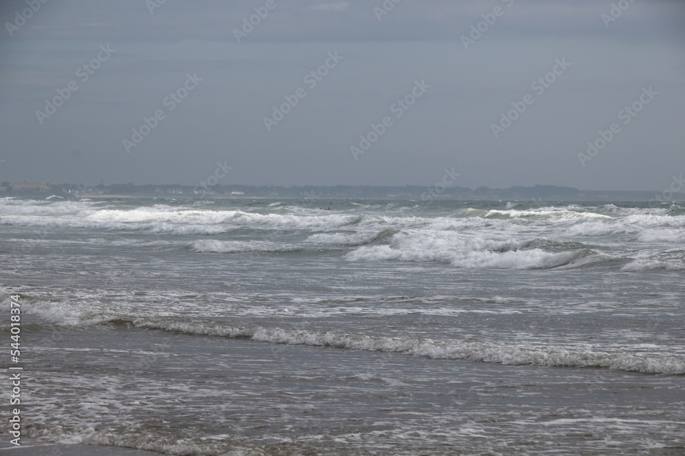 beach in the morning