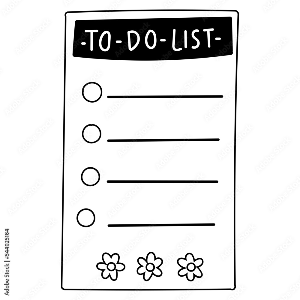 Paper note vector illustration in black and white design Paper note vector illustration in black and white design